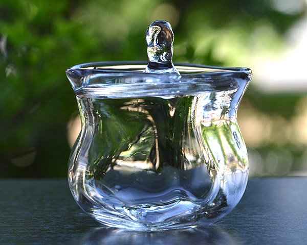 画像5: ガラス フタボウル 作家 原光弘 (5)