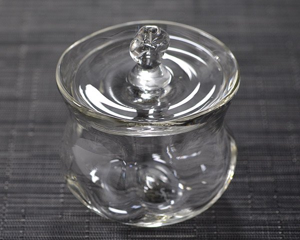 画像4: ガラス フタボウル 作家 原光弘 (4)