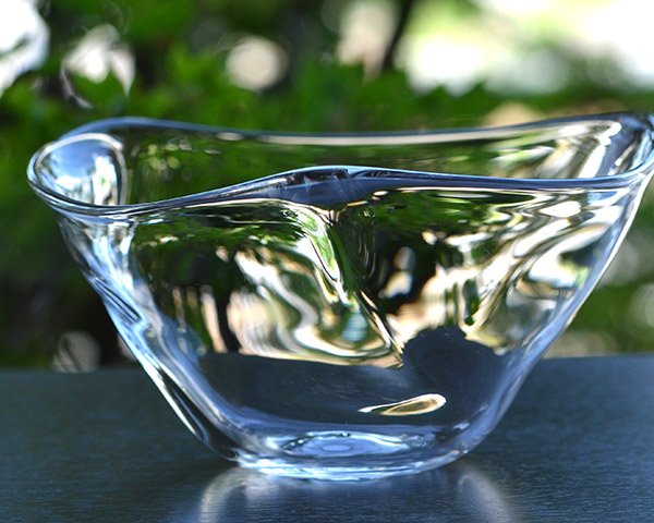 画像4: ガラス Waveボウル(大) 作家 原光弘 (4)