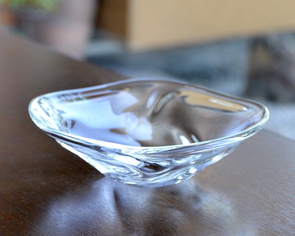 画像2: ガラス 万華鏡浅鉢(S)  作家「 原光弘 」 (2)