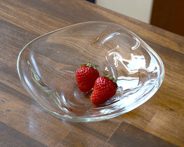 画像3: ガラス 万華鏡浅鉢(S)  作家「 原光弘 」 (3)