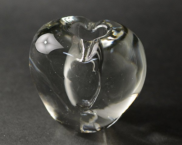 ガラス花器 Glass Art Vase(ハート)  作家「 原光弘 」