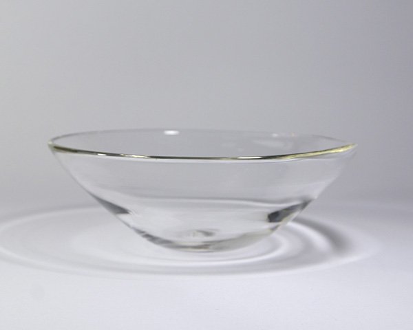 ガラス しずく鉢 (M)  作家「原光弘」