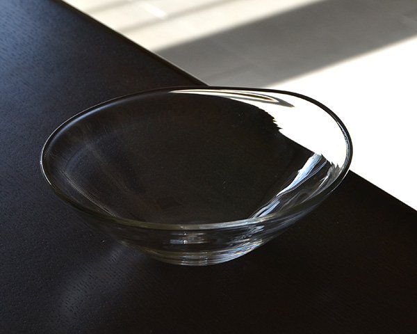 ガラス しずく鉢 (M)  作家「原光弘」