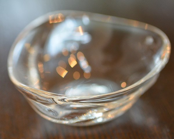 ガラス Wave豆鉢  作家「 原光弘 」