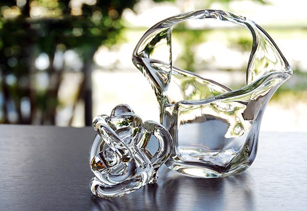 ガラス花器 花舞 作家「 原光弘 」