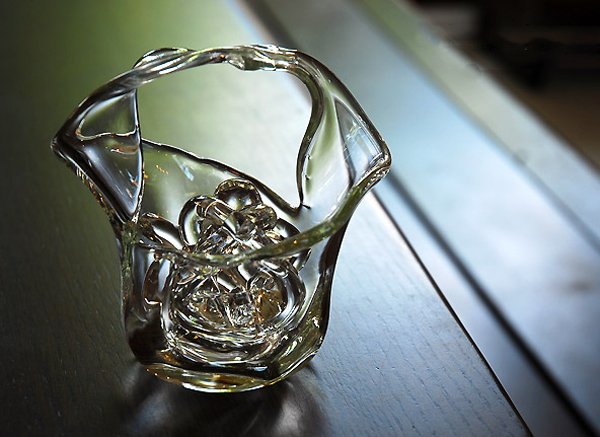 ガラス花器 花舞 作家「 原光弘 」