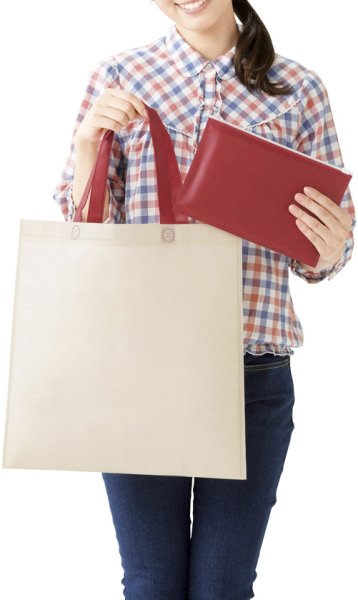 ベーシックエコトート ポーチ付