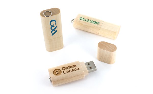 ネイチャー (木製USBメモリ)