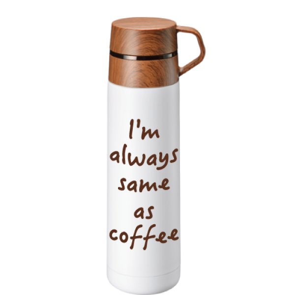 画像4: 木目調カップサーモボトル 500ml (4)