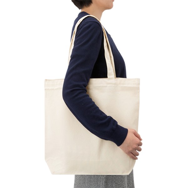 ライトキャンバスタウントート(L) ナチュラル