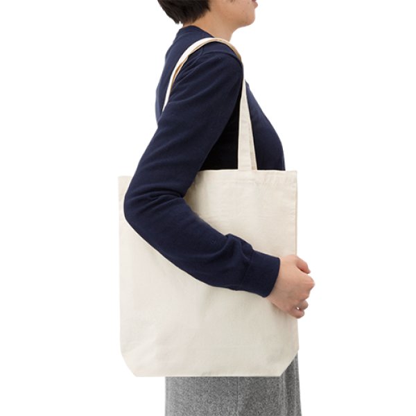 ライトキャンバスタウントート(M) ナチュラル