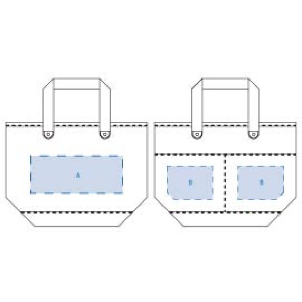 画像3: 厚手キャンバスレザーハンドルトート(S) ナチュラル (3)