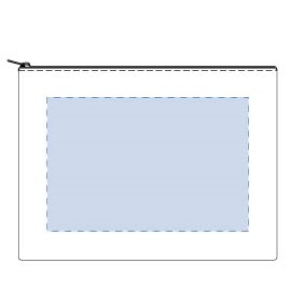 キャンバスフラットポーチ(L)