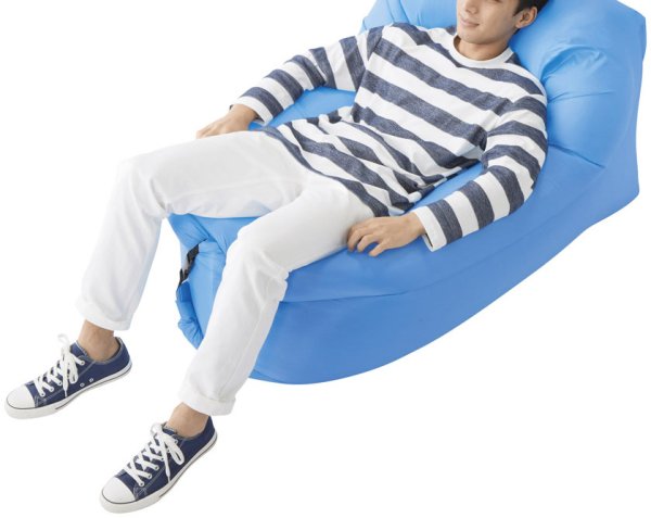 背もたれ付 エアーソファ