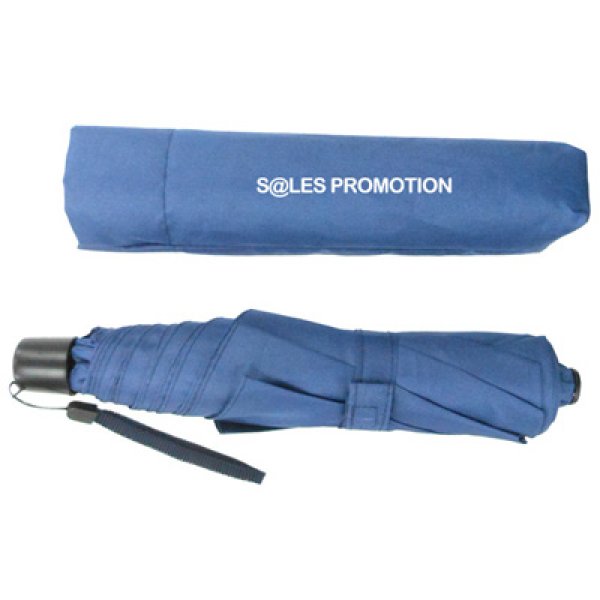 耐風はっ水スリム折傘