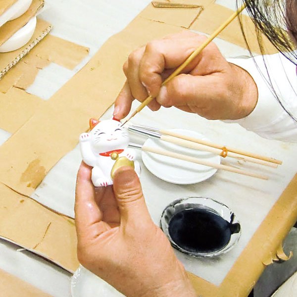 愛知県瀬戸市産 招福招き猫