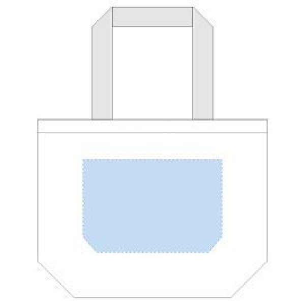 画像2: ジュートコットントート(M) ナチュラルベージュ (2)