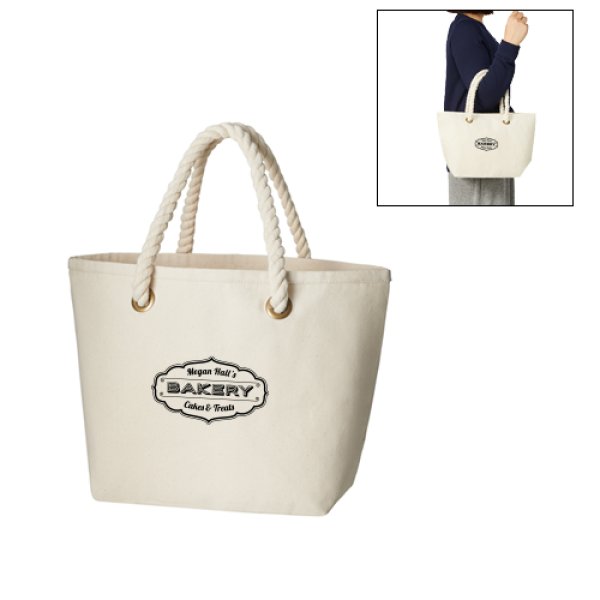キャンバスマリントート(S) ナチュラル