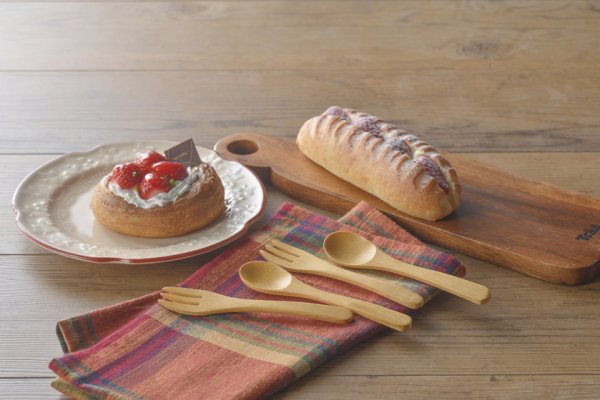 画像3: ナチュラル スプーン&フォーク4本セット (3)