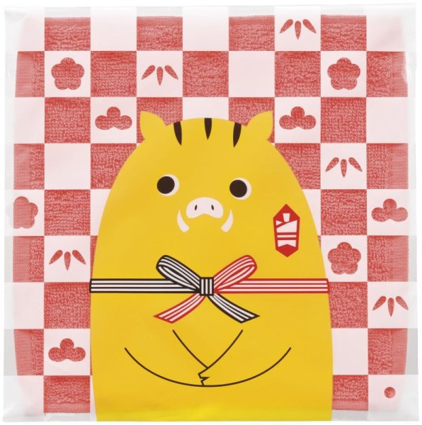 わくわく干支タオル(亥)