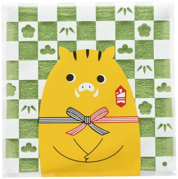 わくわく干支タオル(亥)