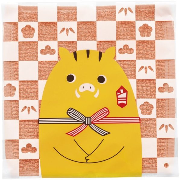 わくわく干支タオル(亥)