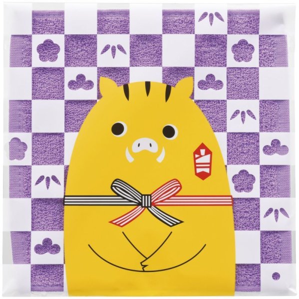 わくわく干支タオル(亥)