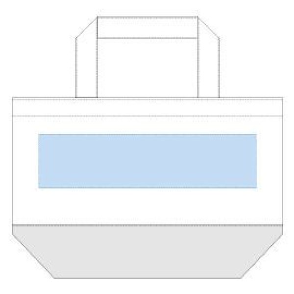 キャンバスカラーボトムトート(S)