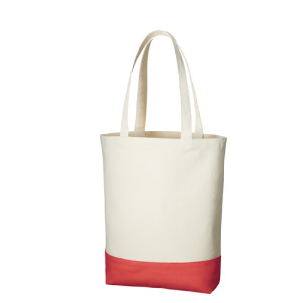 キャンバスカラーボトムトート(M)