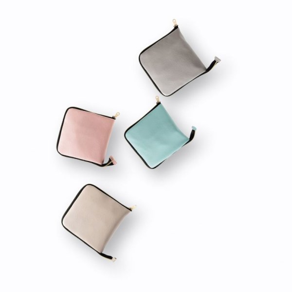 ストライプ ポータブルバッグ