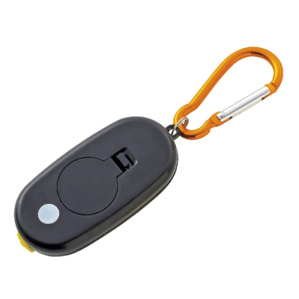 安全対策!カラビナ付きCOBライト