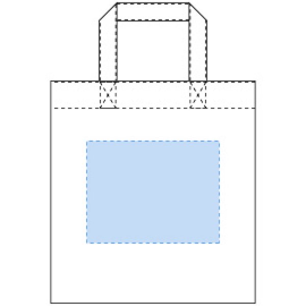 シャンブリックガゼットマチ付バッグ