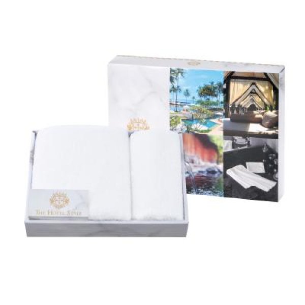 ホテル仕様のフェイス&ハンドタオルセット