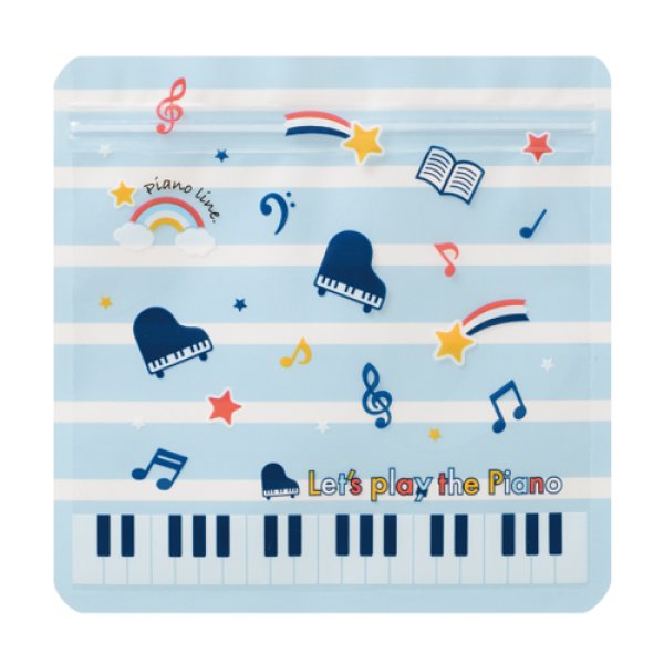 Piano line ジッパーバッグ(スター)5枚入り