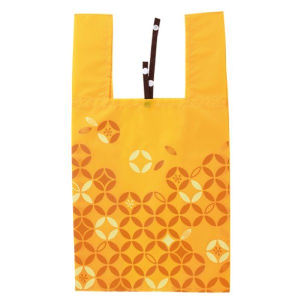 ありがとうございます クルクルたためるエコバッグ