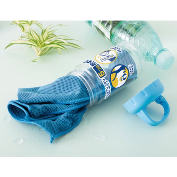 熱中症対策 ボトル&クールタオル