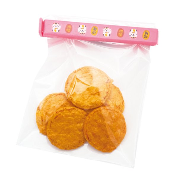 冷蔵庫にピタッと!招福フードクリップ