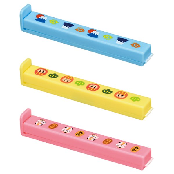 冷蔵庫にピタッと!招福フードクリップ