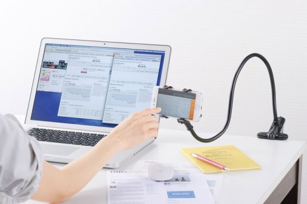 スマホフレキシブルロングクリップ