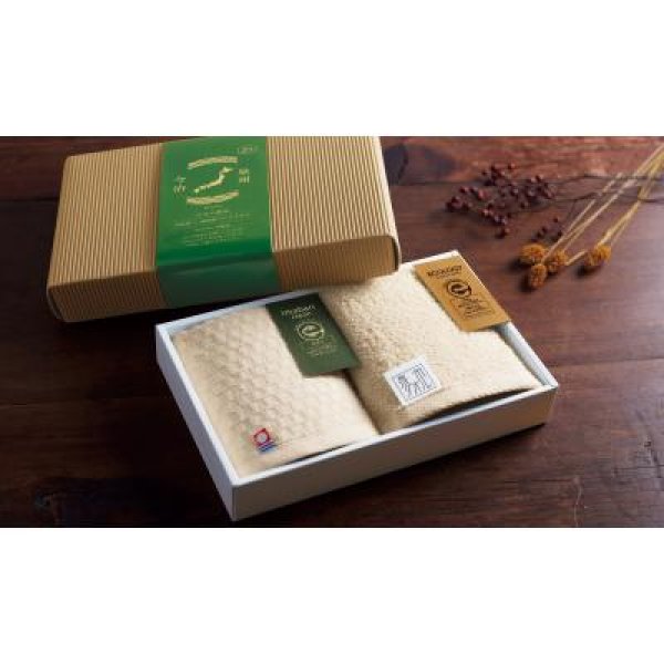 今治産&泉州産ハンドタオルセット【エコマーク認定】