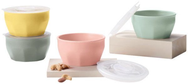 ミルフィア 蓋付ボウル