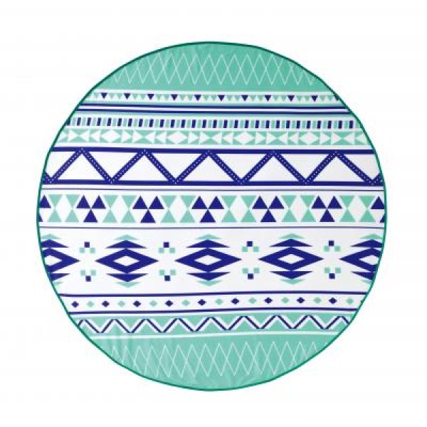 ネイティブ柄 サークルタオル