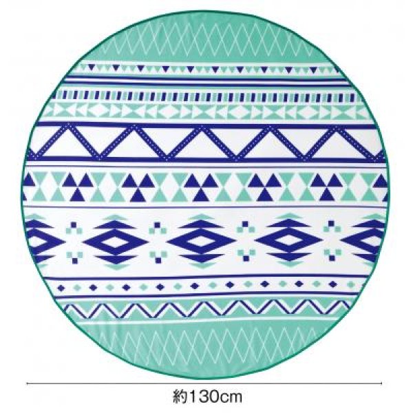 ネイティブ柄 サークルタオル