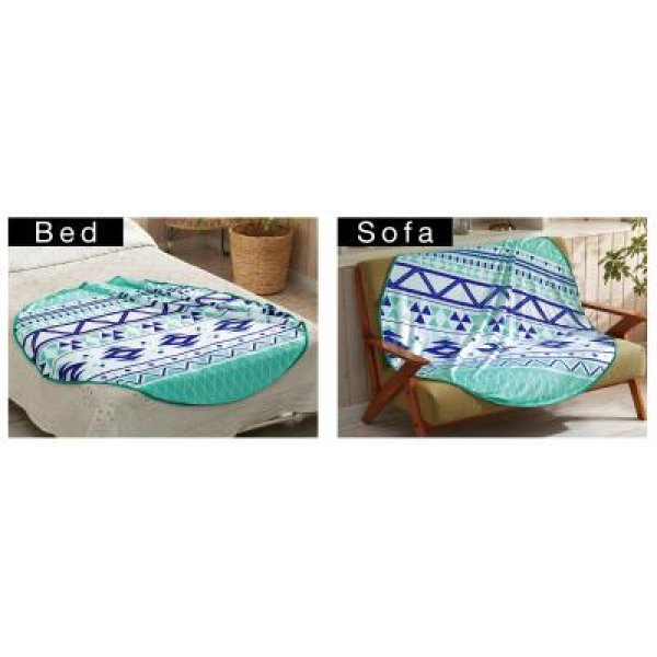 ネイティブ柄 サークルタオル