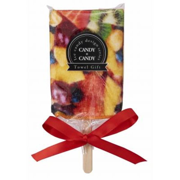 キュートなアイスキャンディータオル