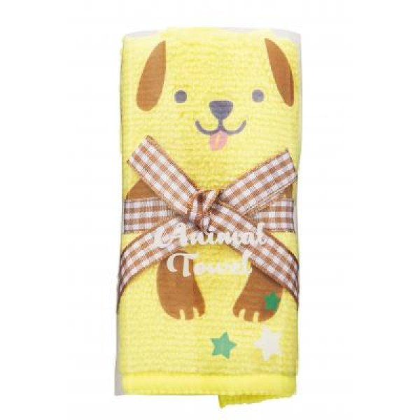 アニマルタオルハンカチ