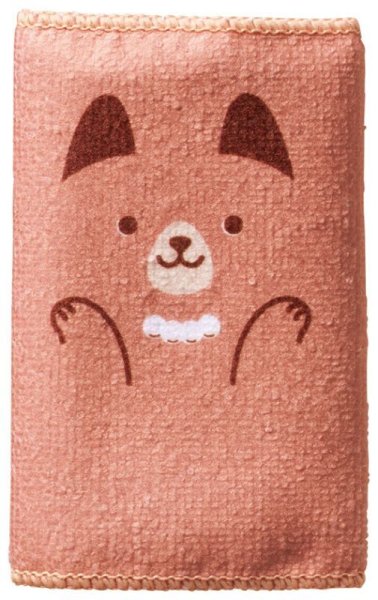 おめかしアニマル ハーフハンカチタオル