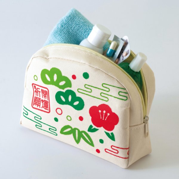 開運招福ポーチ(松竹梅)