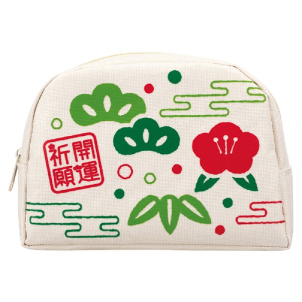 開運招福ポーチ(松竹梅)